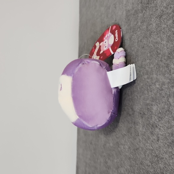 Chaitra 6" Squishmallow stuffed animal Pastel Valentines Day Raccoon - Picture 5 of 5